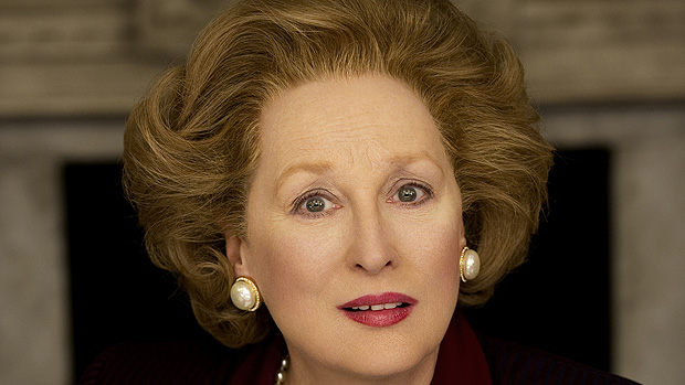 A atriz Meryl Streep como Margaret Thatcher (620)