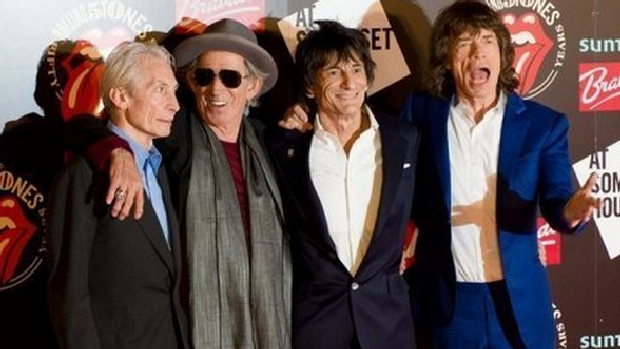 A banda Rolling Stones
