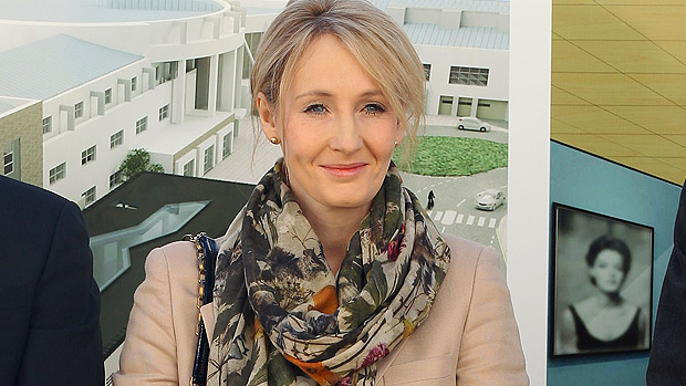 A escritora britânica JK Rowling, autora de Harry Potter