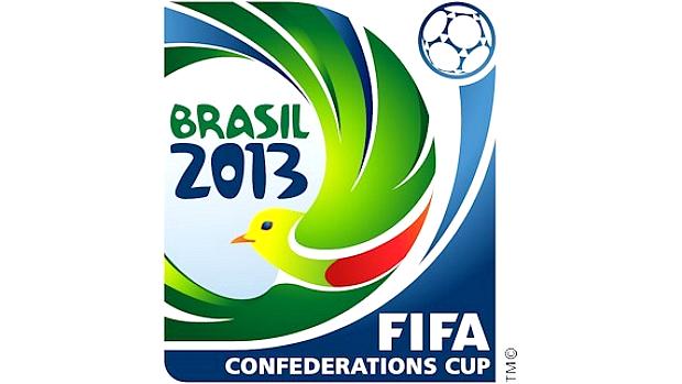 A Fifa divulgou nesta quarta-feira o logo da Copa das Confederações