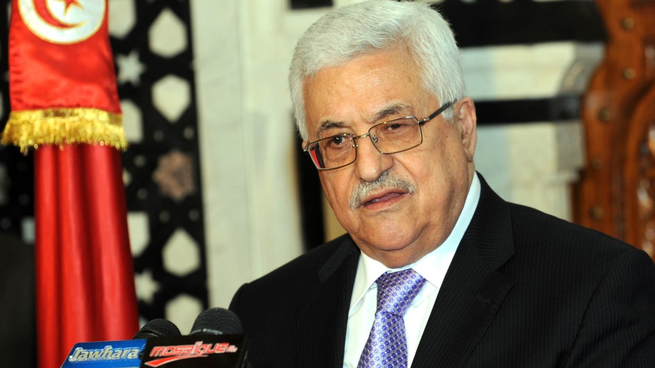 Mahmoud Abbas, presidente da Autoridade Palestina