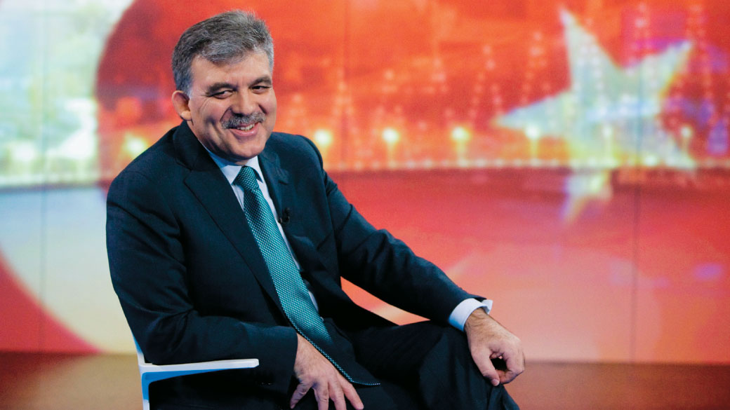 Economia Aquecida - O presidente turco Abdullah Gül: meta de 10 bilhões de dólares em comércio com o Brasil