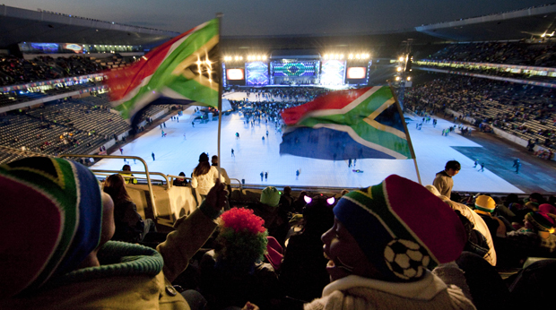 Uma tragédia particular impediu Mandela de abrir a Copa da África do Sul