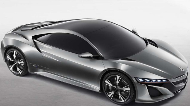 Acura NSX Concept - O superesportivo chega a Detroit com visual renovado, motor híbrido V6 e 405 cavalos e tração nas quatro rodas