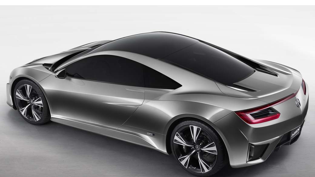 Acura NSX Concept: da divisão de luxo da Honda, superesportivo híbrido terá cerca de 400 cv