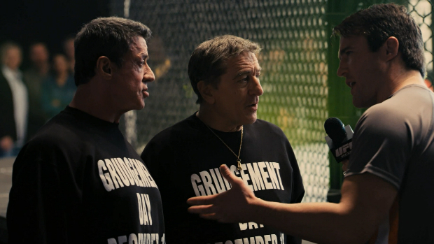 Sylvester Stallone, Robert De Niro e Chael Sonnen em teaser do filme 'Ajuste de Contas'