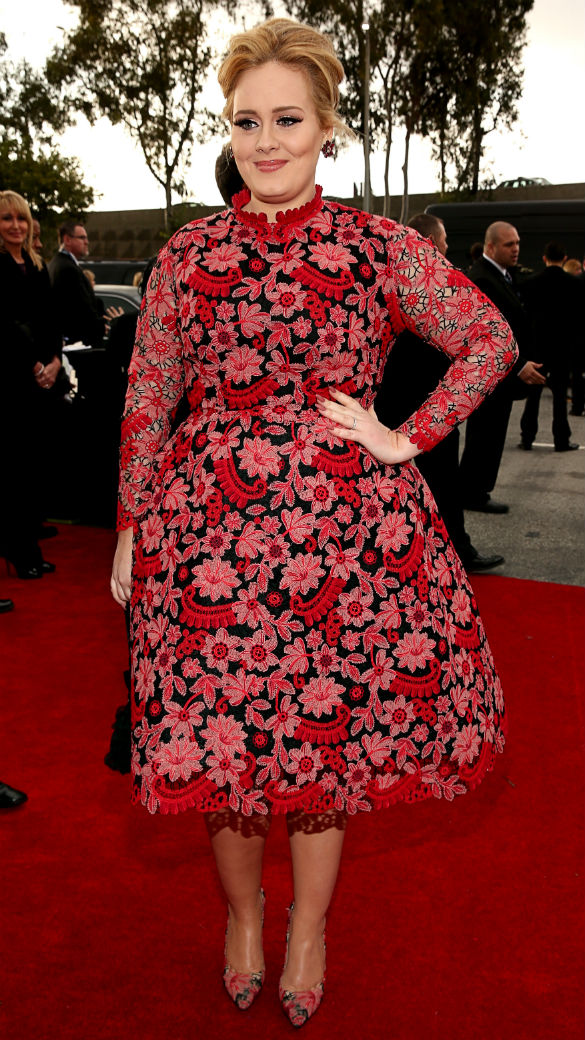 A cantora Adele