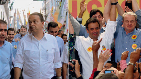 NO AQUECIMENTO: Eduardo Campos comanda caminhada em Campinas: governador de Pernambuco quer se tornar alternativa a Dilma e Aécio em 2014