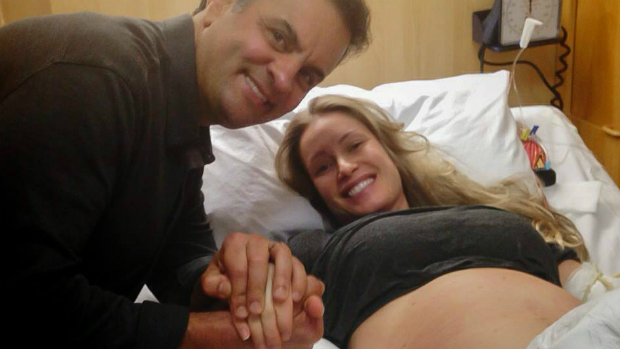 Aécio Neves e sua mulher, Letícia Weber