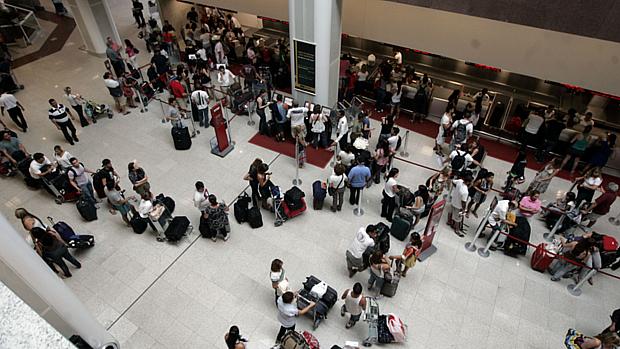 Aeroporto Santos Dumont em 02/01