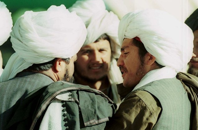 Membros do Talibã em Kandahar.