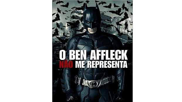 Fãs do Batman não gostaram da escolha de Ben Affleck para o papel