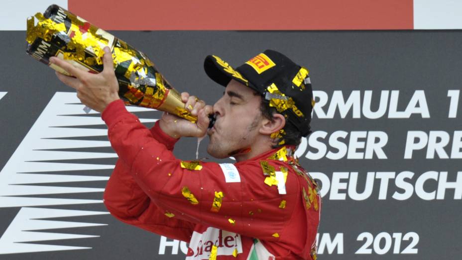 Fernando Alonso largou na pole position no Grande Prêmio da Alemanha e consquistou a 1ª posição