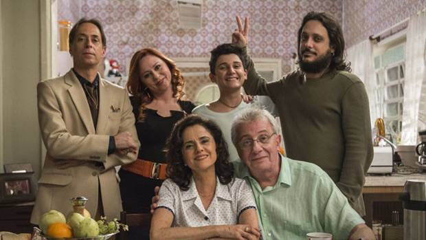 Elenco de A Grande Fam&iacute;lia em 2014