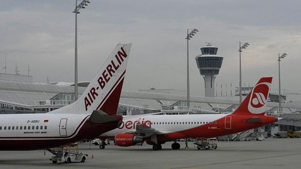 Pacote suspeito foi encontrado em um avião da companhia Air Berlin