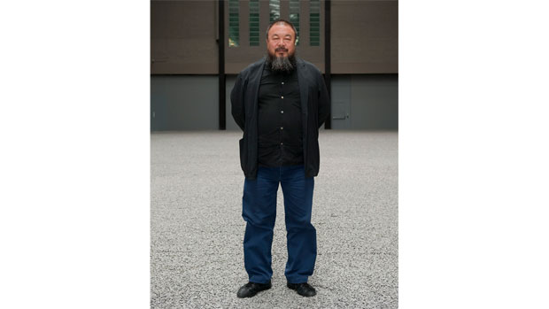 Retrato de Ai Weiwei presente na primeira exposição individual do artista chinês no Brasil