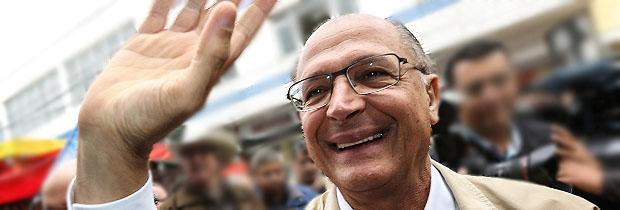 O candidato ao governo de São Paulo, Geraldo Alckmin (PSDB)