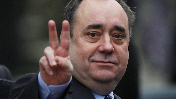 O primeiro-ministro da Escócia, Alex Salmond