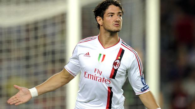 Alexandre Pato marcou o primeiro gol do Milan