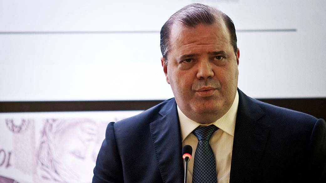 Alexandre Tombini, presidente do Banco Central brasileiro, participou da reunião
