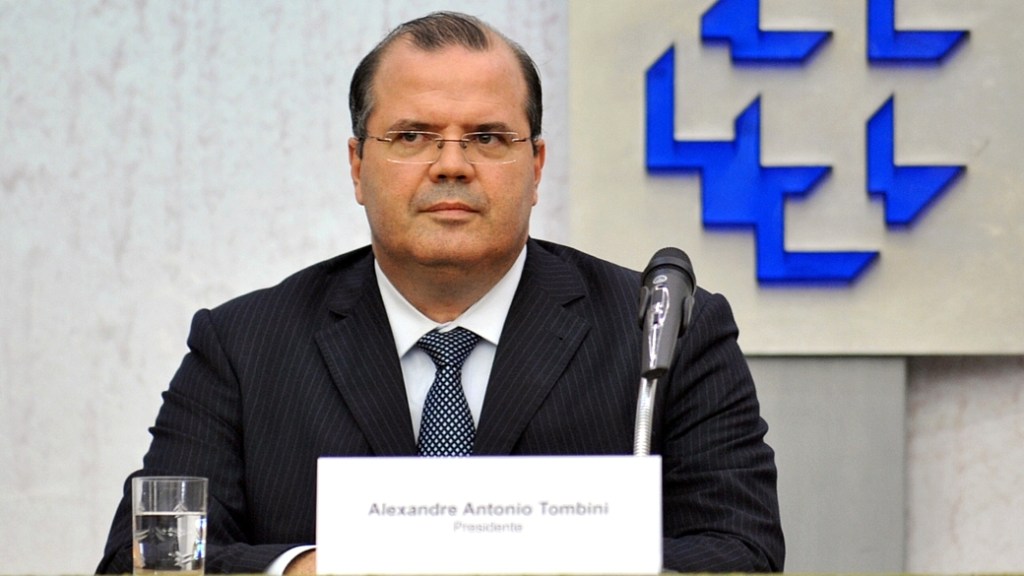 o presidente do Banco Central, Alexandre Tombini