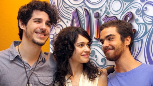Pedro Neschling, Maria Flor e Bernardo Marinho, o triângulo amoroso de 'Aline': segunda temporada foi abortada pela Globo