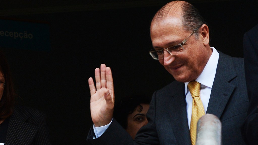 O governador de São Paulo, Geraldo Alckmin em visita ao Cratod (Centro de Referência de Álcool, Tabaco e Outras Drogas)