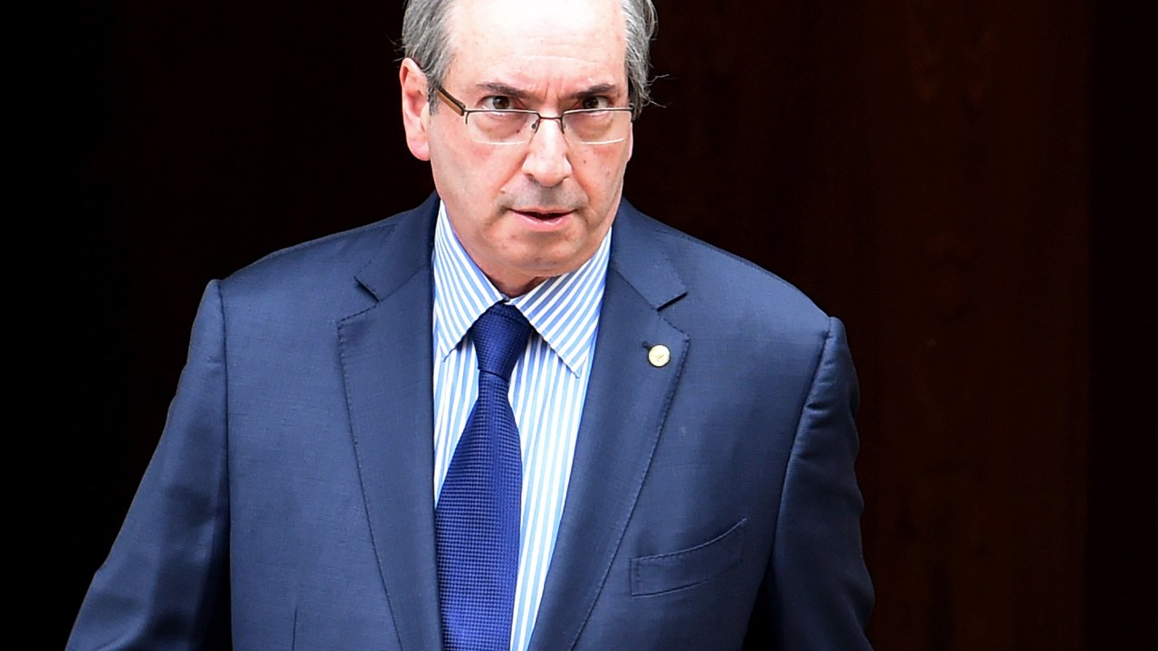 O presidente da Câmara dos Deputados, Eduardo Cunha (PMDB-RJ) - 17/12/2015