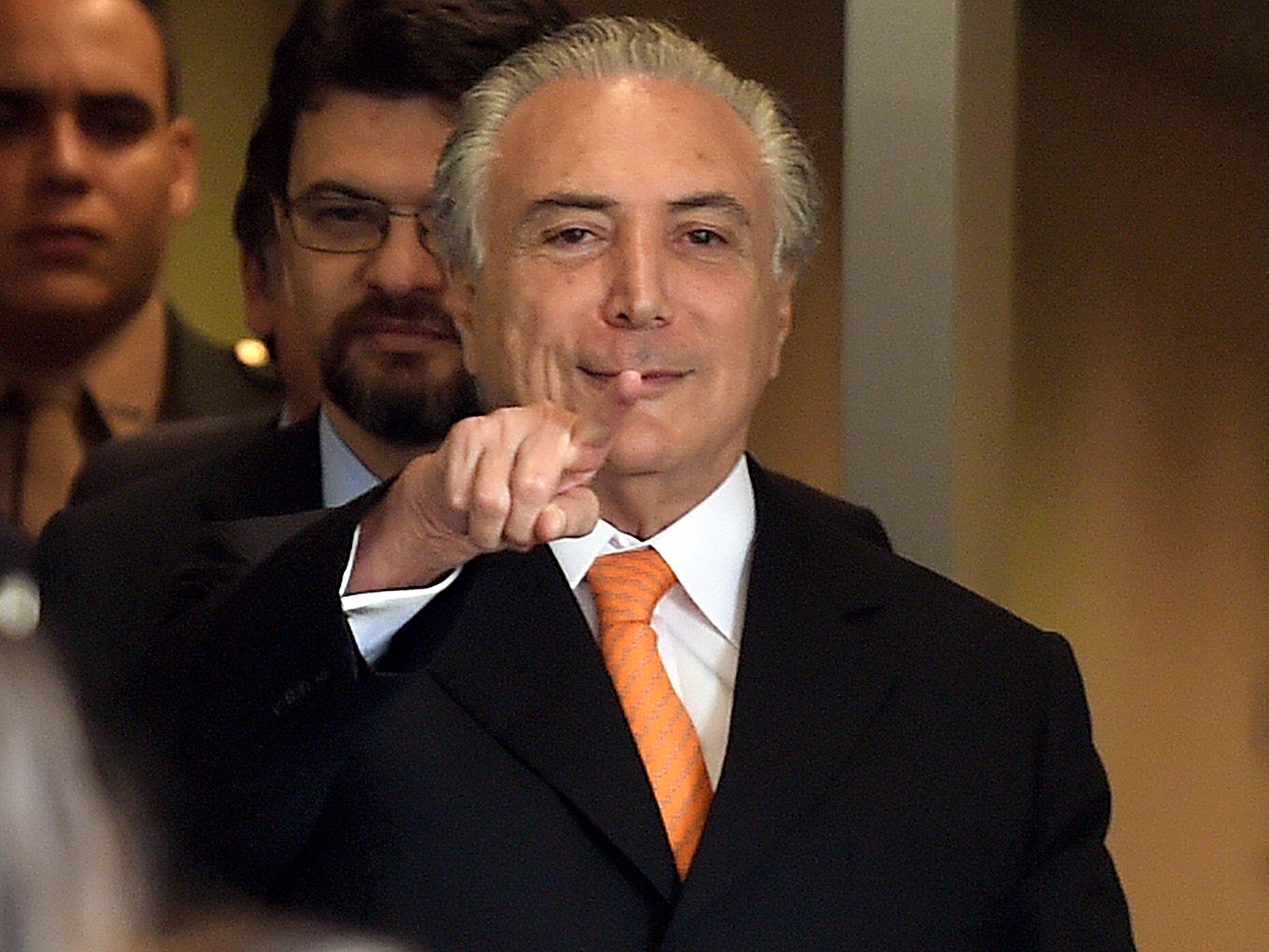 O vice-presidente Michel Temer