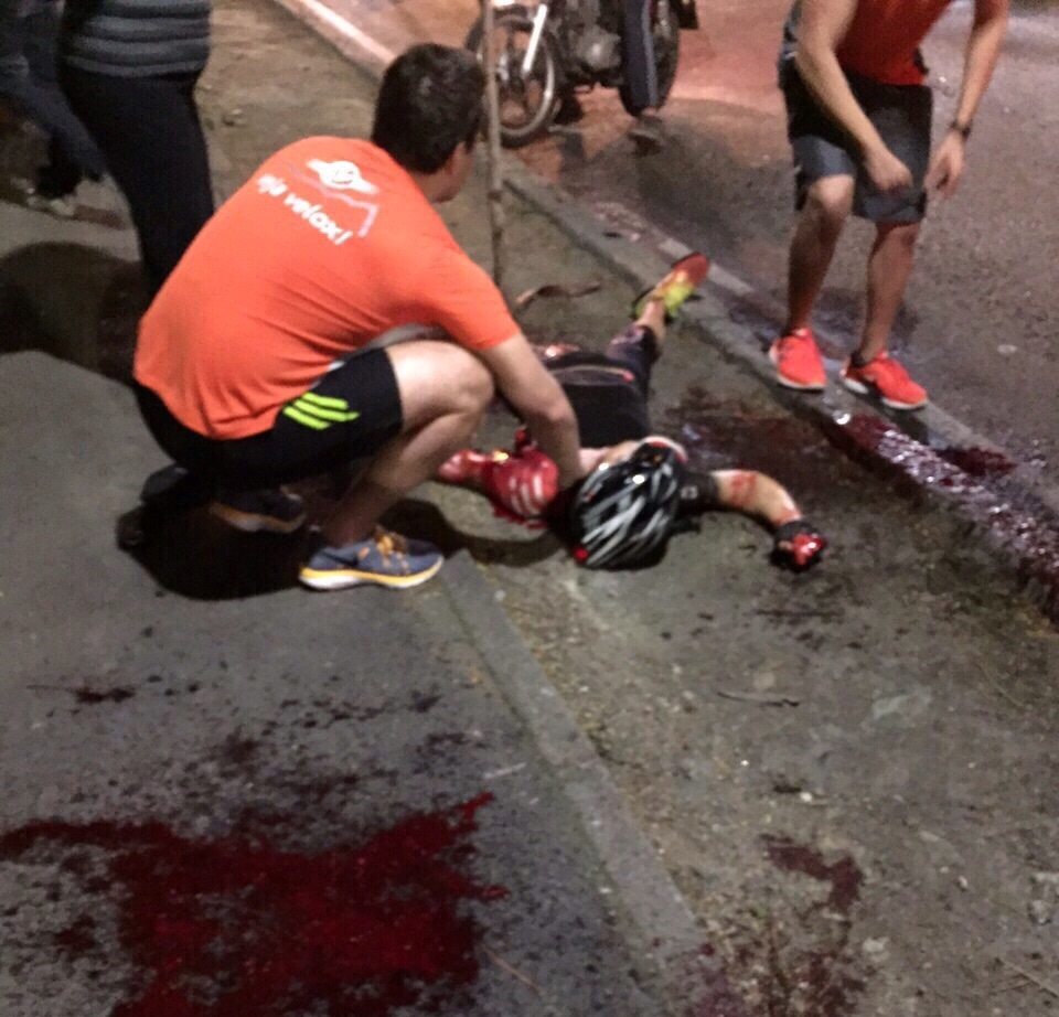 Ciclista é esfaqueado enquanto pedalava na Lagoa, no Rio de Janeiro