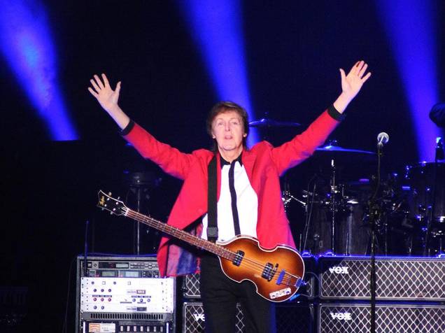 Show da Turnê Out There do cantor Paul McCartney, em BrasÌlia (DF) neste domingo (23)
