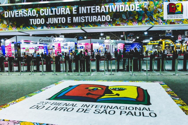 A 23ª edição da Bienal do Livro de São Paulo é realizada entre os dias 22 e 31 de agosto no pavilhão de exposições do Anhembi