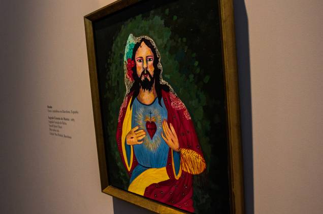 Obra Sagrado Corazón de Marica (Sagrado Coração de Bicha), do artista espanhol José Pérez Ocaña