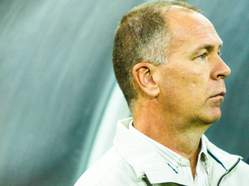 O goleiro Marcelo Grohe do Grêmio na partida contra o Corinthians no Itaquerão - 23/11/2014