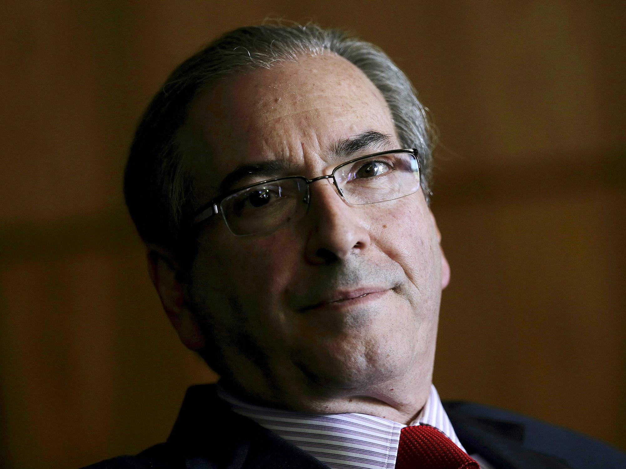 Presidente da Câmara dos Deputados, Eduardo Cunha, em Brasília. 25/8/2015