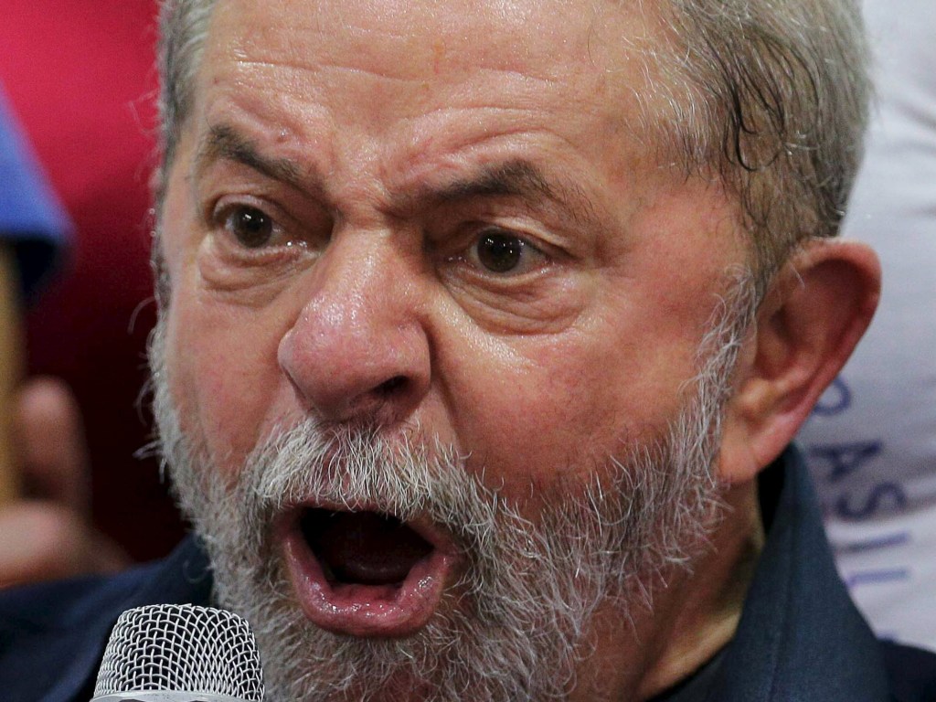 Ex-presidente da República Luiz Inácio Lula da Silva na sede do Partido dos Trabalhadores, 04/03/2016