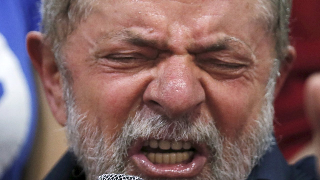 Ex-Presidente da República Luiz Inácio Lula da Silva na sede do Partido dos Trabalhadores, 04/03/2016