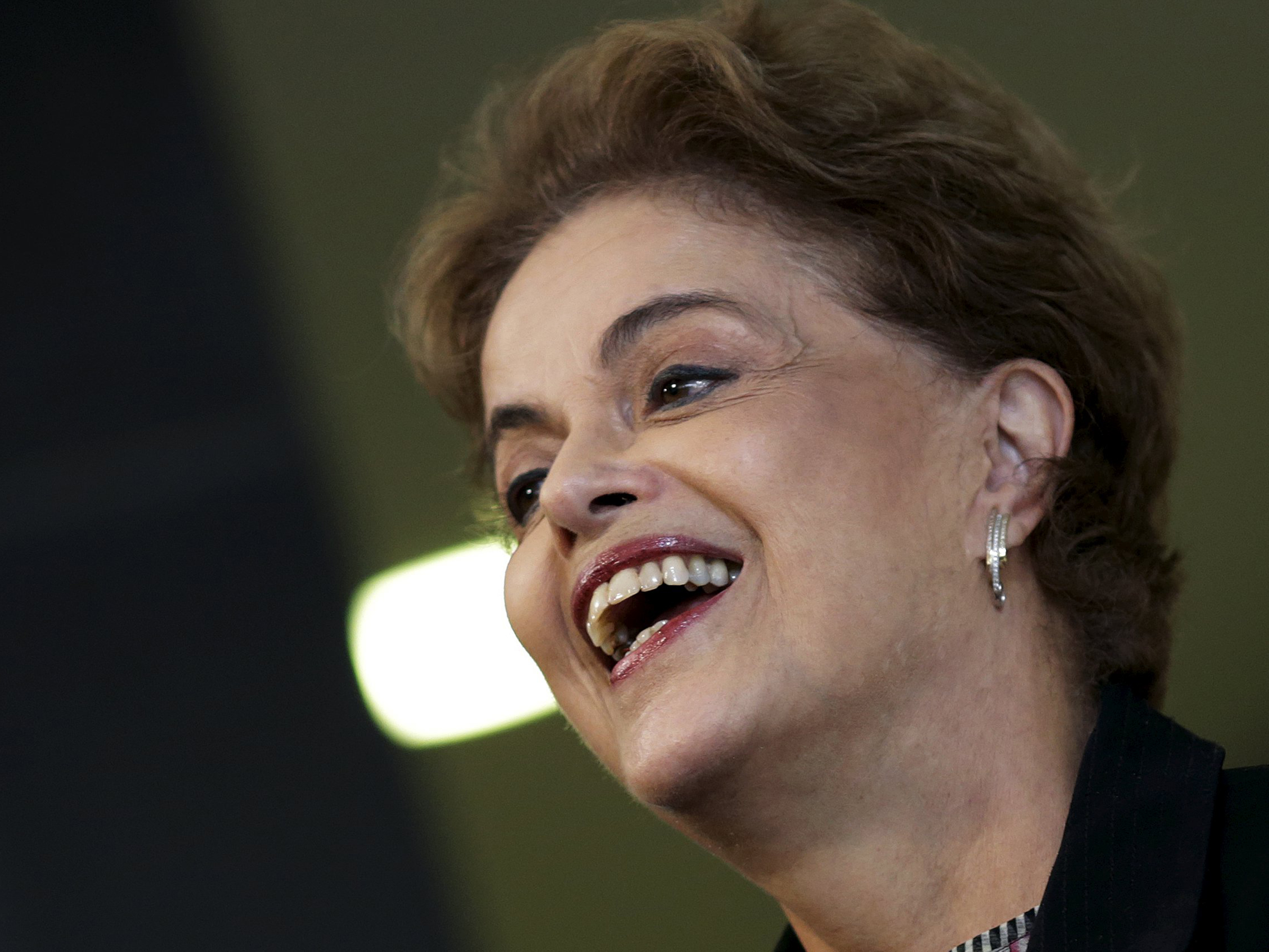 Presidente Dilma Rousseff em reunião no Palácio do Planalto, na manhã desta sexta-feira (11)