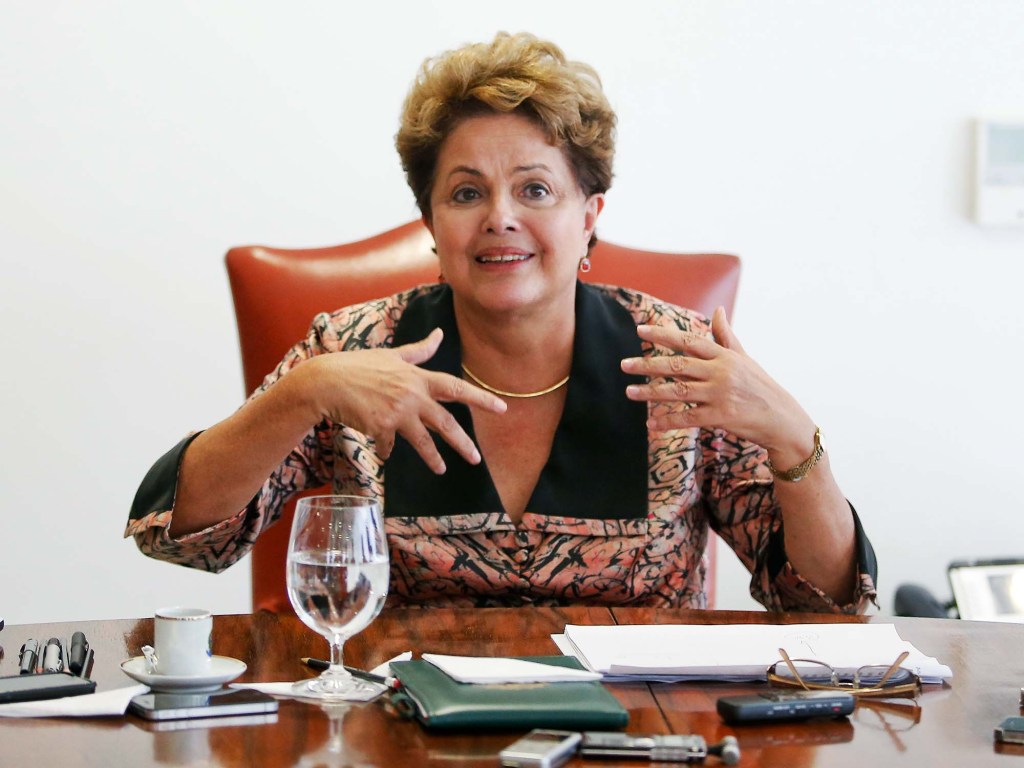A presidente Dilma Rousseff se reuniu com aliados