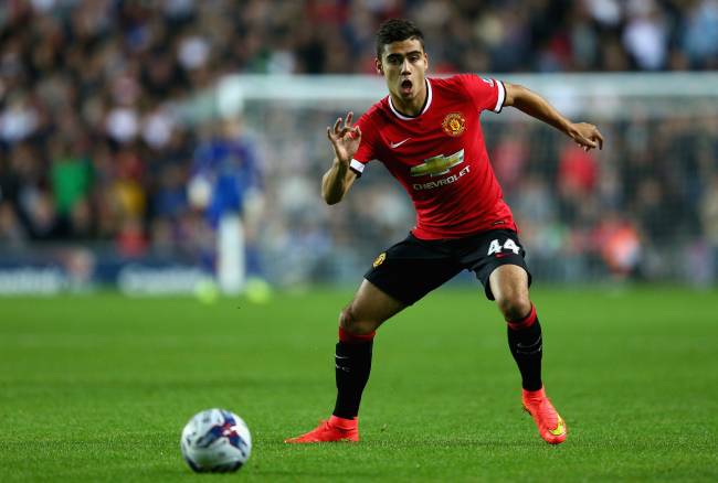 Andreas Pereira, jogador brasileiro do Manchester United