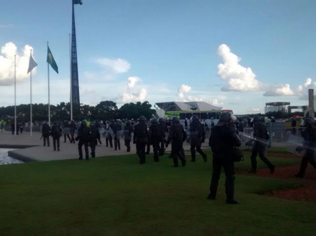 Protestos contra Lula em Brasília