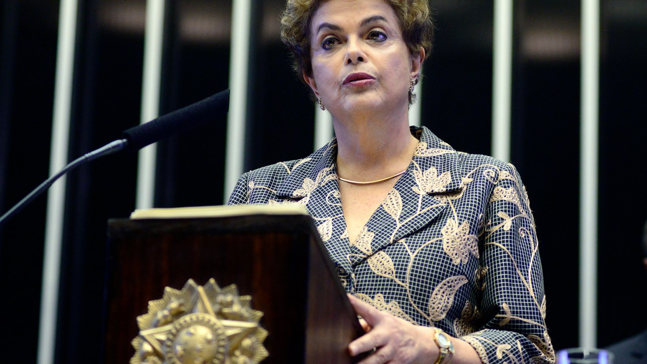 A Presidente da República, Dilma Rousseff participa da sessão solene do Congresso Nacional para abertura dos trabalhos legislativos do segundo ano da 55ª Legislatura