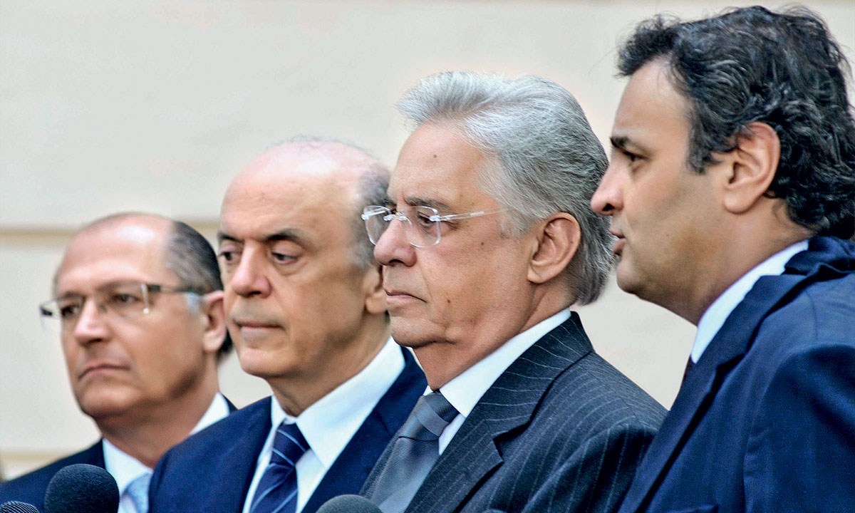 ALTO TUCANATO - Alckmin, Serra, FHC e Aécio: o desafio é transformar uma “reunião de caciques” num partido político