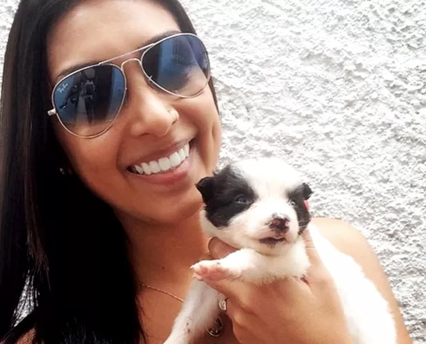 Amanda, que adota animais, é amiga da ex-BBB Clara Aguilar