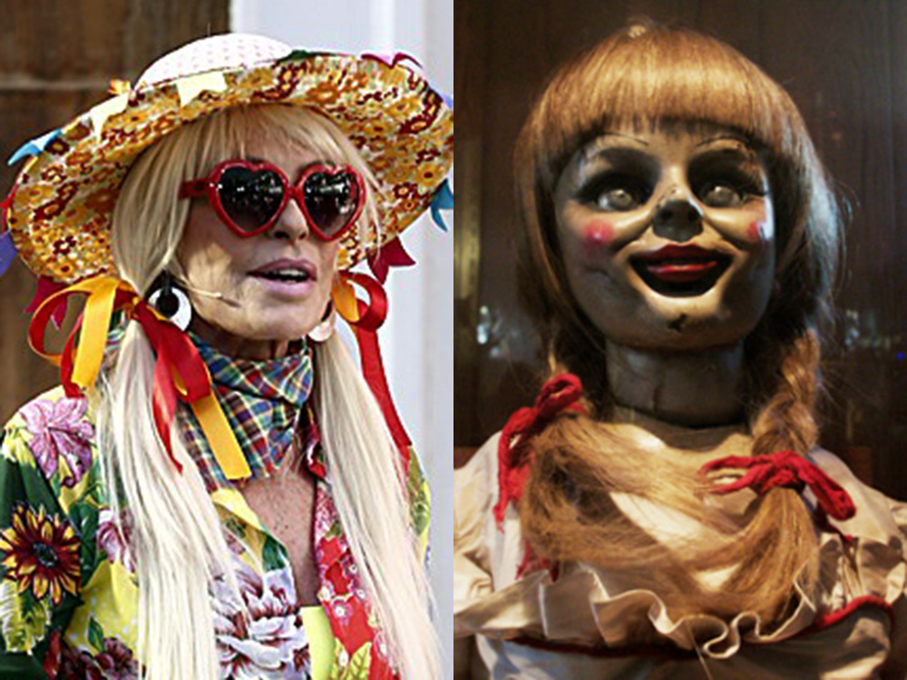 Visual de festa junina de Ana Maria Braga chegou a ser comparado com o da boneca Annabelle