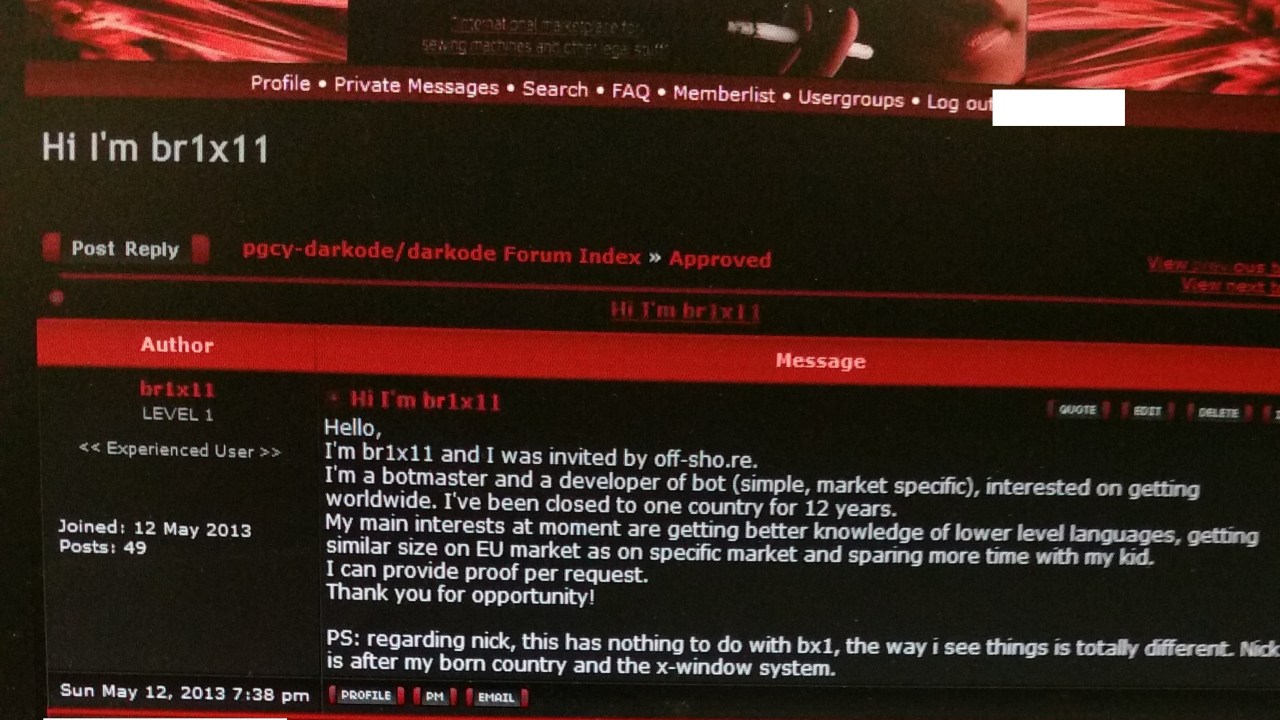 Operação da Interpol contra hackers do fórum Darkode