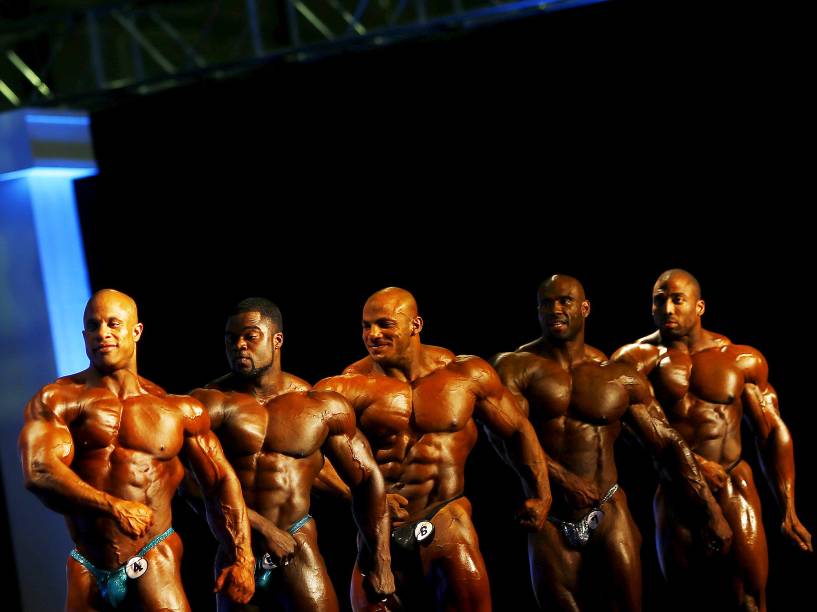 O evento Arnold Classic Brasil, no Rio de Janeiro recebe fisiculturistas do mundo todo até o domingo (31)
