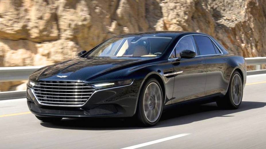 O novo Aston Martin Lagonda é testado em Omã