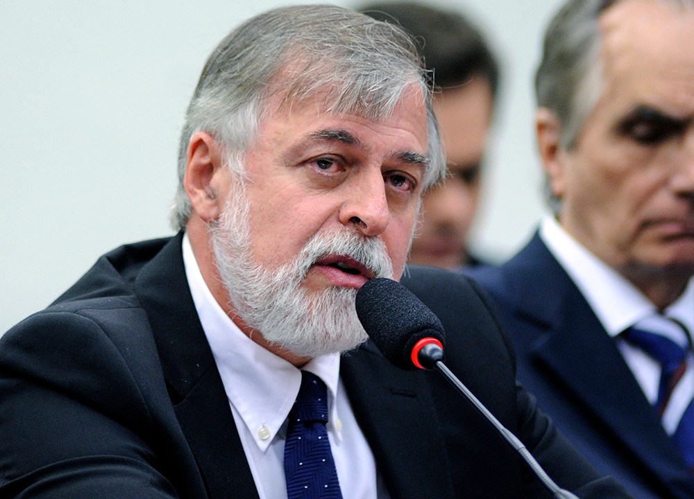 O ex-diretor de Refino e Abastecimento da Petrobras, Paulo Roberto Costa presta novo depoimento à CPI que investiga os crimes de corrupção na estatal, em Brasília, em 05/05/2015