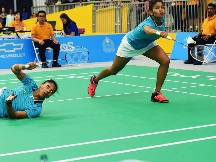 As irmãs brasileiras Lohaynny Vicente e Luana Vicente fizeram história na competição feminina ao disputar a medalha de ouro na competição de Badminton dos Jogos Pan-Americanos, em Toronto, Canadá